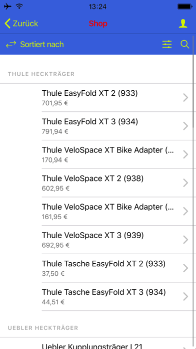 Fischer Autoteile Screenshot