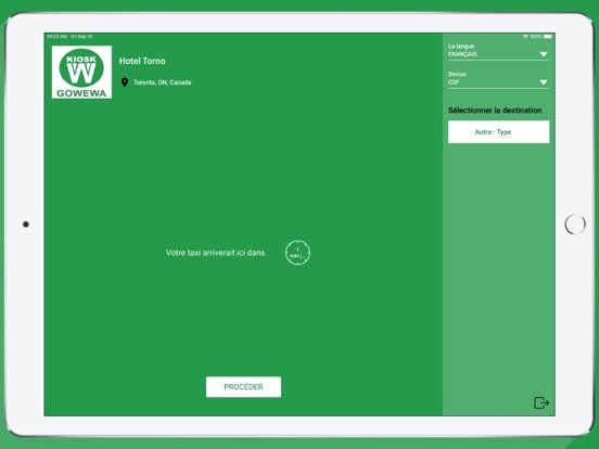 Screenshot #5 pour GOWEWA Kiosk