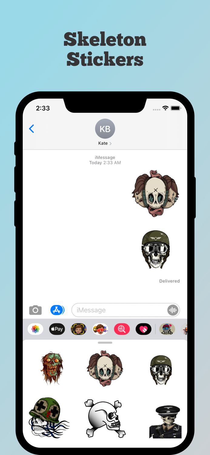 Skelton Army Stickers Pack