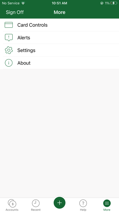 STC Credit Card Screenshot