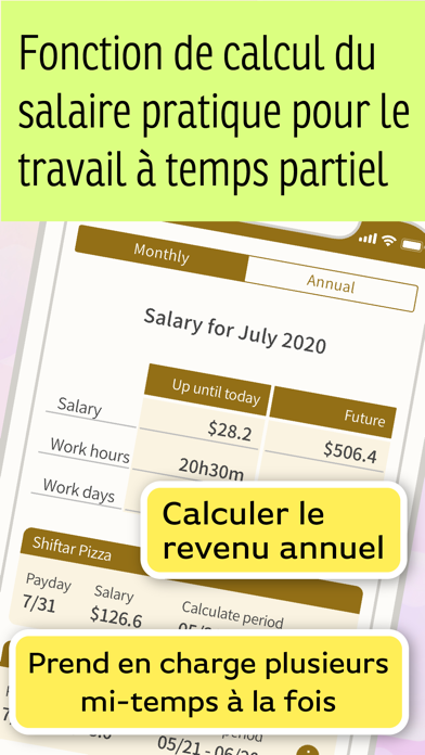 Screenshot #3 pour Planning Travail