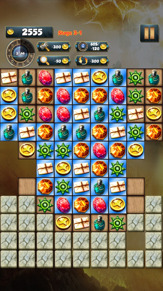 Treasure Quest - Jewel Match 3 - 3.72 - (iOS)