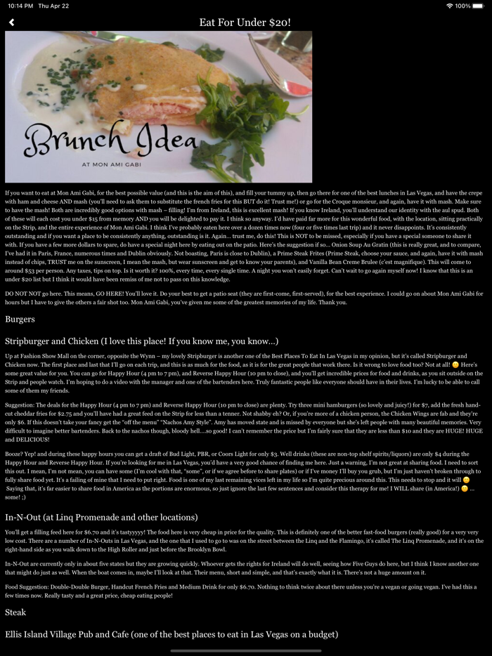 Las Vegas - Do it for LESS