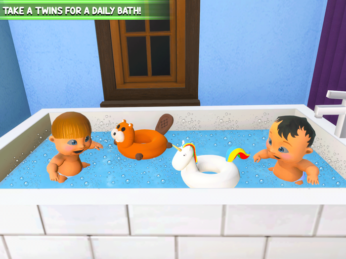 Twin Baby Game Simulator 3D