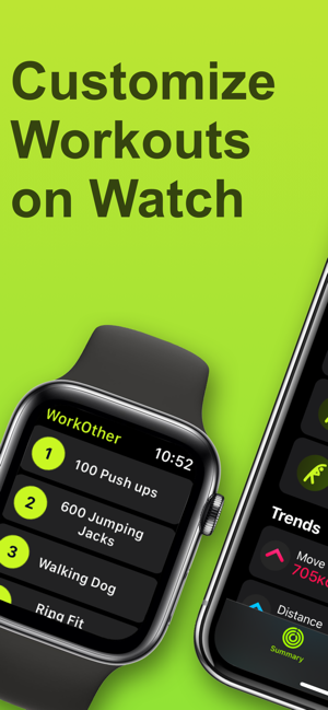 ‎WorkOther - Add Watch Workouts Screenshot