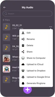 audio editor - mp3 cutter iphone screenshot 2