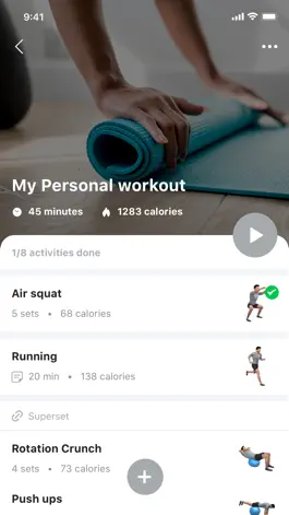 Game screenshot My Health Fitness hack