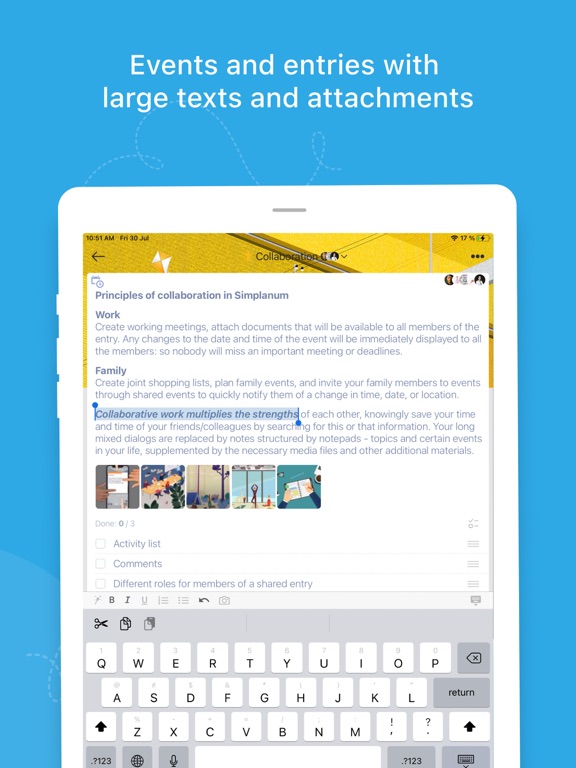 Screenshot #6 pour Simplanum - Calendar and Notes