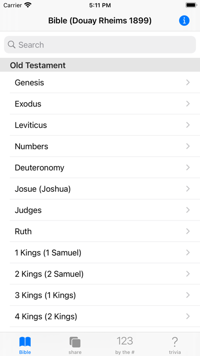 Screenshot #1 pour Share a Verse (Douay Rheims)