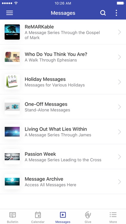 New Vintage Church App