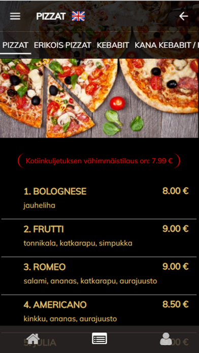 Golden Cafe Pizza Screenshot