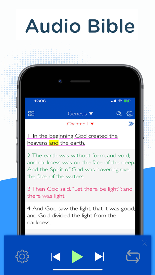 #2. KJV Bible - King James Version (iOS) بواسطة: Axeraan Technologies
