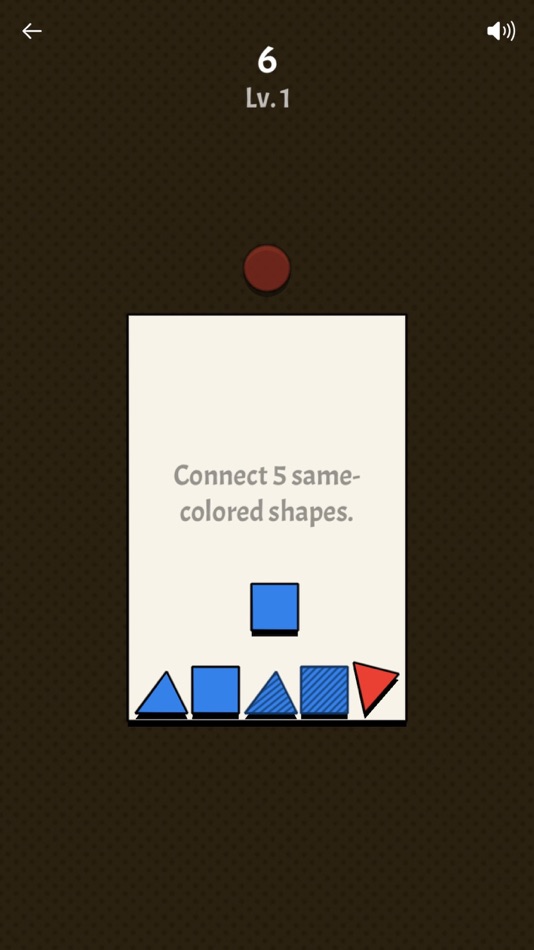 #1. Shaky Shapes (iOS) 由: Hesselbom Tech AB