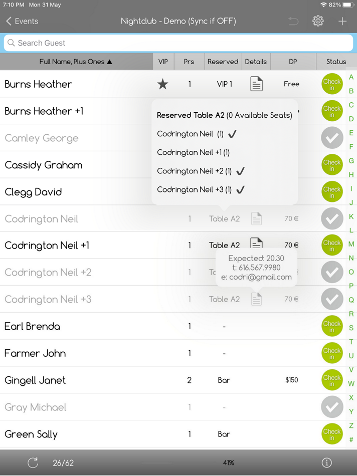 #4. e-GuestList Check-In App (iOS) 由: EVENTRECEPTION L.P.