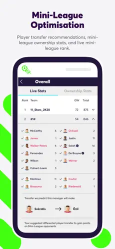 Captura de Pantalla 2 Fantasy Football Fix for FPL iphone