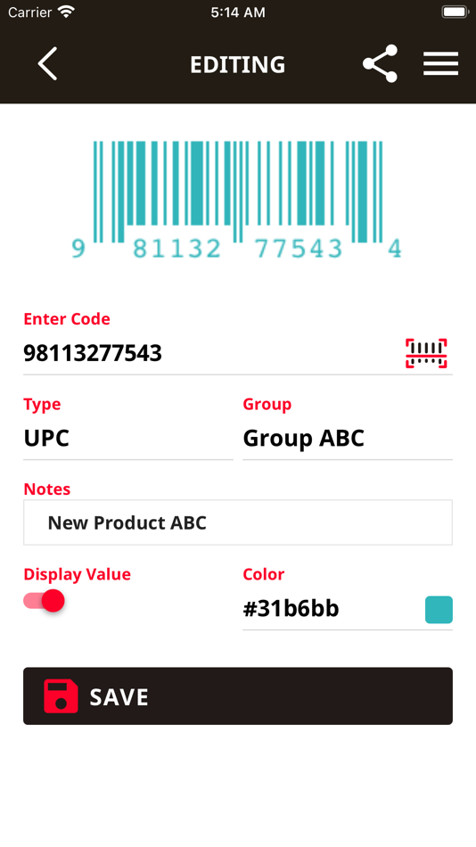 #2. QR-Code & Barcode Generator (iOS) 由: RedTracker LLC