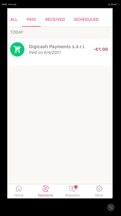Raiffeisen Payconiq Screenshot