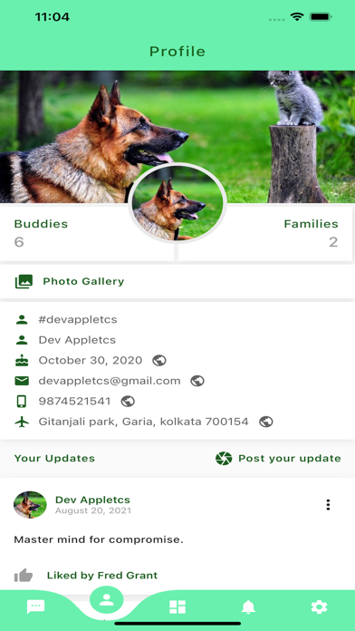 MIBUDI - A Pet Lover App Screenshot