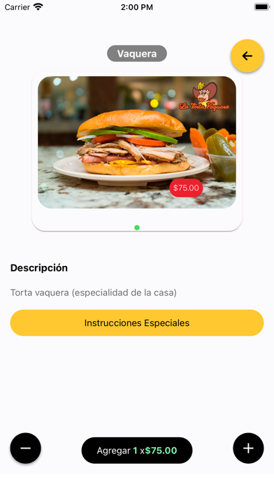 La Torta Vaquera Screenshot