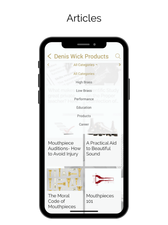 Denis Wick Products screenshot 4