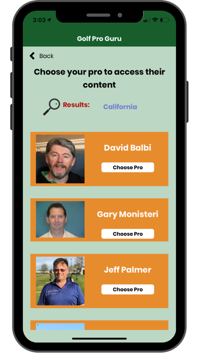 Golf Pro Guru Screenshot
