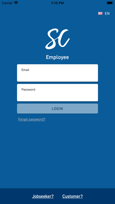 SC Jobbot Employee Screenshot