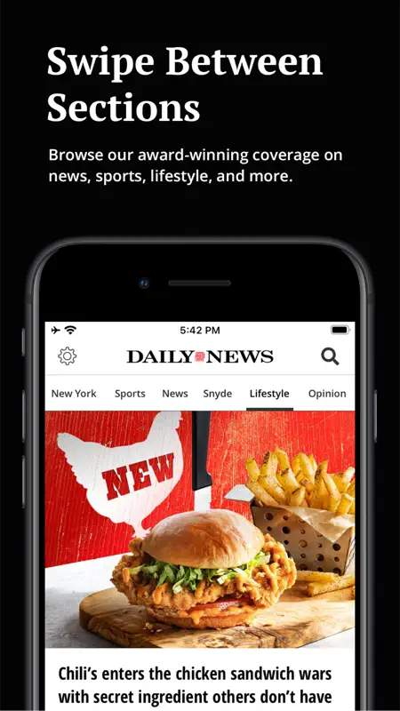 New York Daily News screenshot 1 of 5