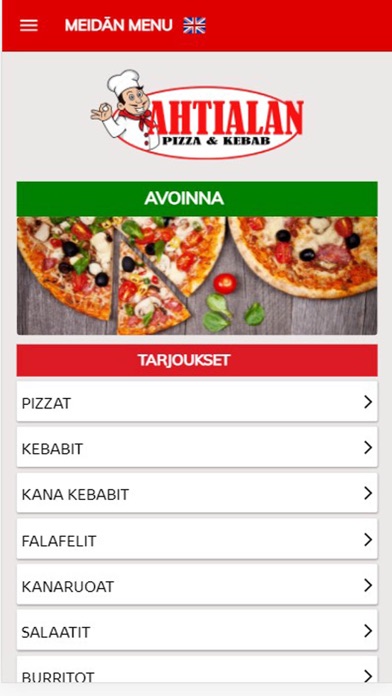 Screenshot #1 pour Ahtialan Pizza