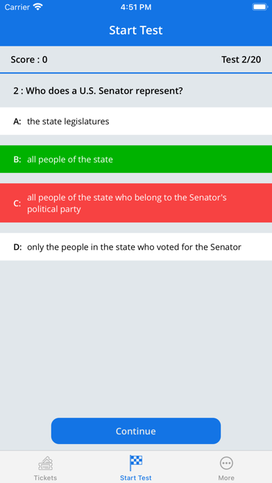 US Citizenship Test '21 screenshot 2