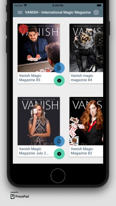 Vanish - Magic Magazine Screenshot