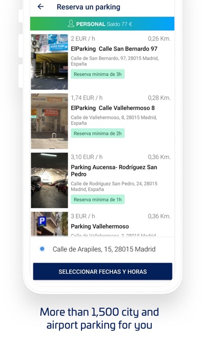 Imbric - Taxi, bus & parking Screenshot