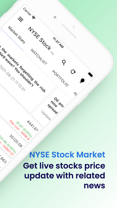 Newyork Stock Market Live Screenshot