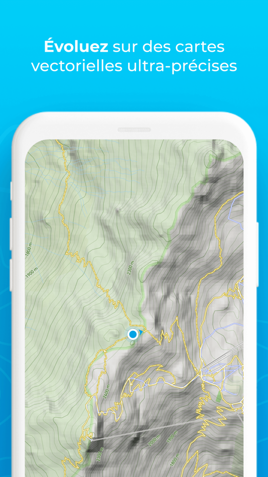 #7. Helloways - GPS de randonnée (iOS) 由: Helloways