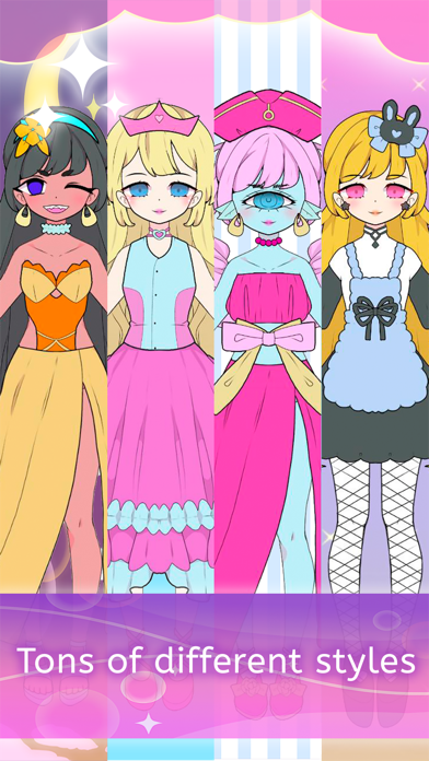 Princess Girl - Avatar Maker Screenshot