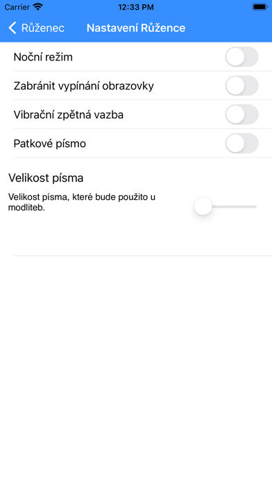 Růženec Screenshot