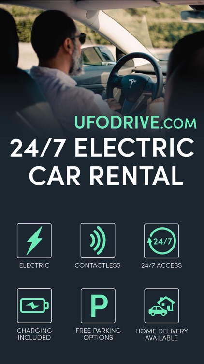 UFODRIVE 24/7 EV Car Rental