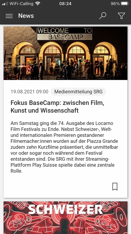 #2. Intra SRG SSR (iOS) 由: SRG SSR