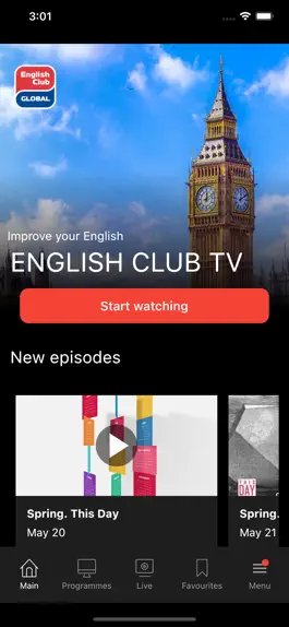 Game screenshot English Club TV mod apk