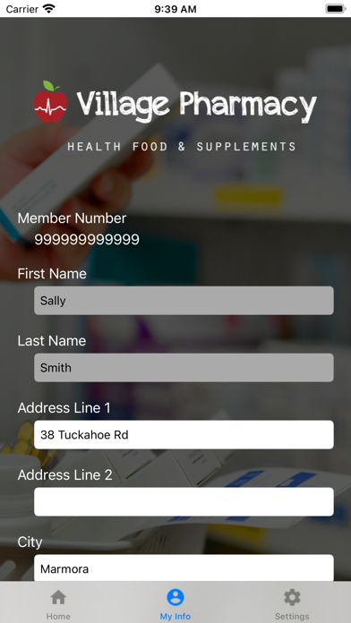 Village Pharmacy Rewards Screenshot