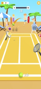 Tennis Bouncing Master 3D screenshot #9 for iPhone