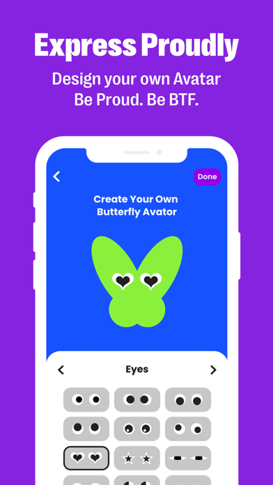 Butterfly - Lesbian App Screenshot