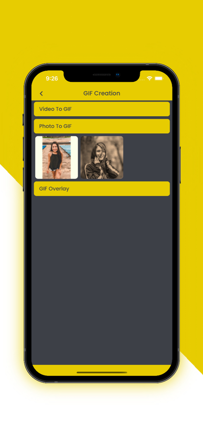 GIF Gold Photo and Video to GIF