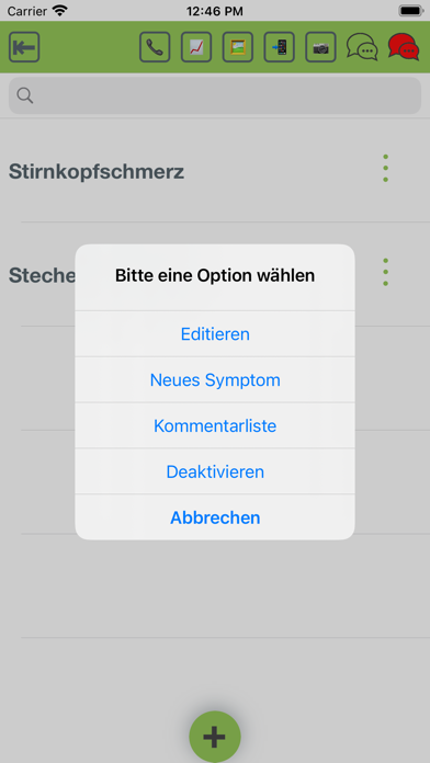 Meine Homöopathie-Therapeuten Screenshot