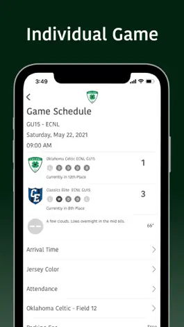 Game screenshot Oklahoma Celtic Soccer apk