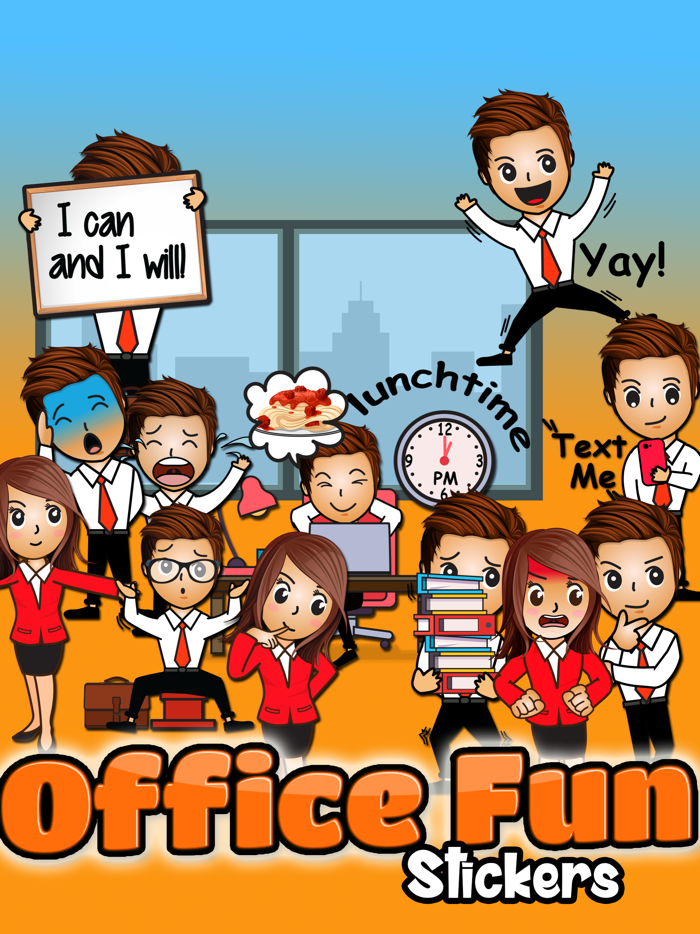Office Fun Sticker