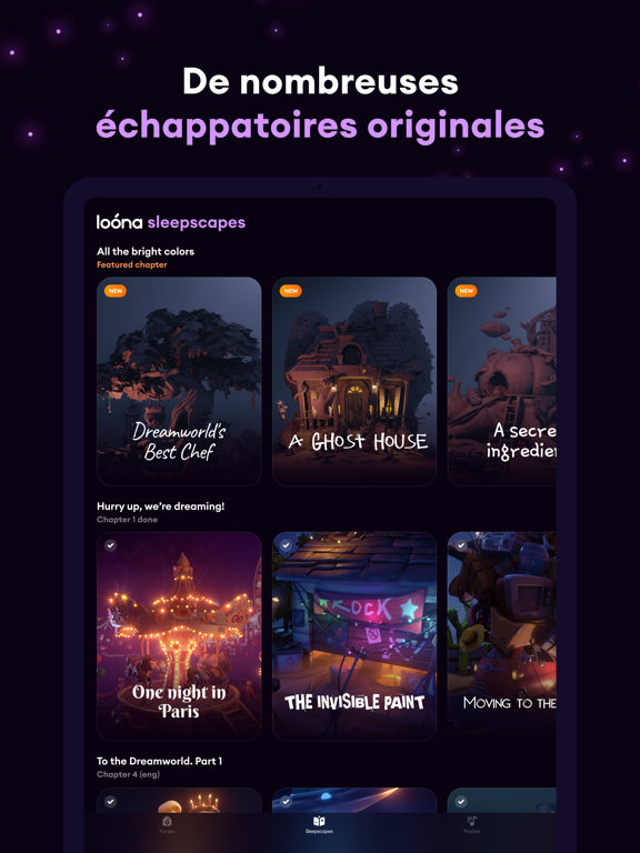 Screenshot #5 pour Loóna: sommeil et relaxante