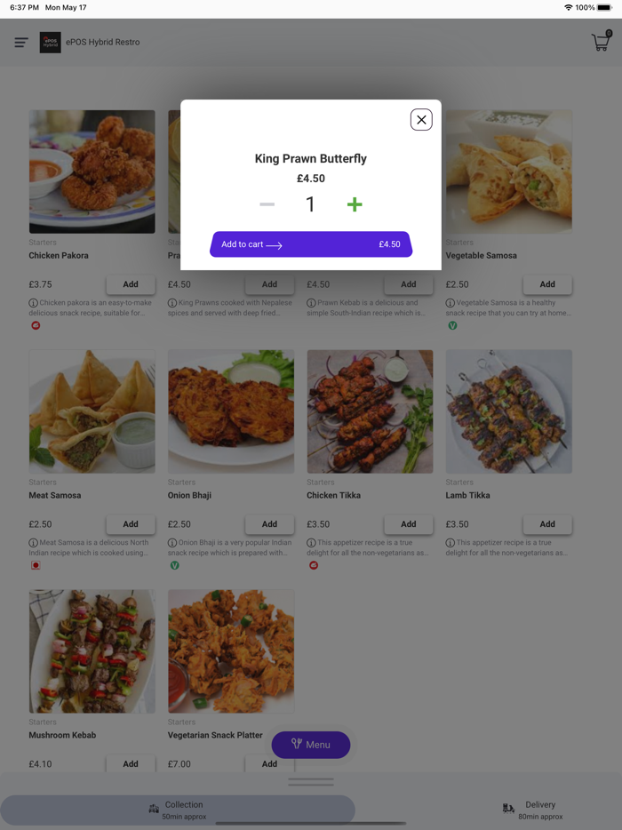 ePOS Hybrid Mobile App