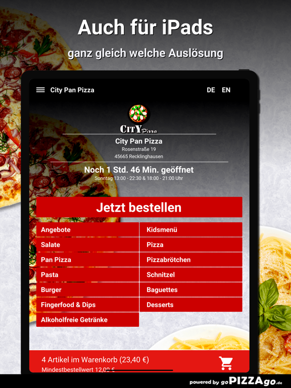 City Pan Pizza Recklinghausen screenshot 7