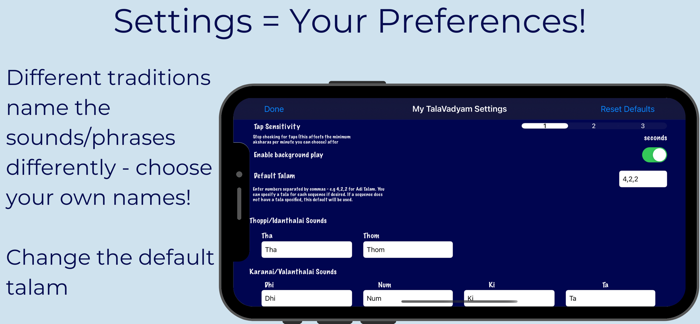 My TalaVadyam - Carnatic Beats