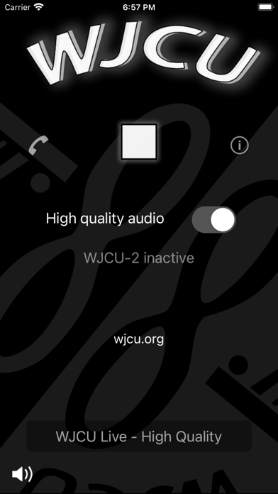 WJCU Radio: 88.7 FM Cleveland Screenshot